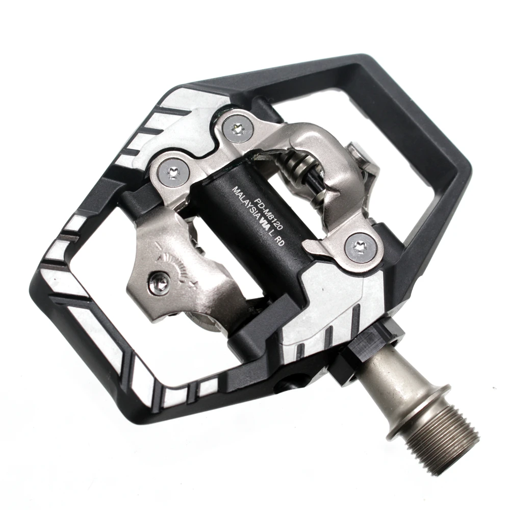 Shimano Deore XT PD M8100 M8120 Горный или Кроссовый велосипед SPD контактные педали самоблокирующиеся педали набор w/Cleat SM-SH51