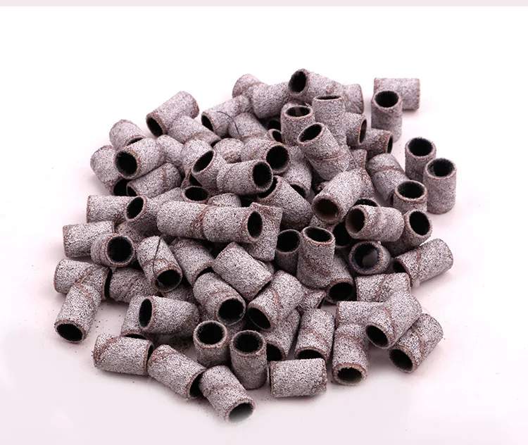 

100 Pcs Nail Sanding Bands Machine For Manicure Pedicure Drill Bits File Nail Machine Nail Drill Bits Nail Gel Remover Tool