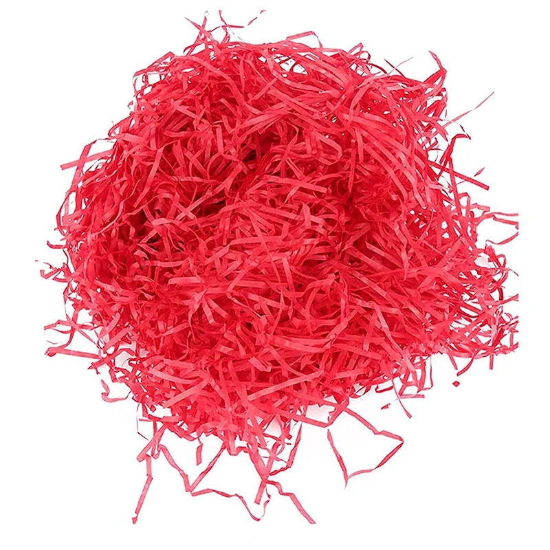 

500G Shredded Tissue Paper, Raffia Hamper Shred Gift Filling For DIY Gift Packaging And Basket Filling, Party Supplies