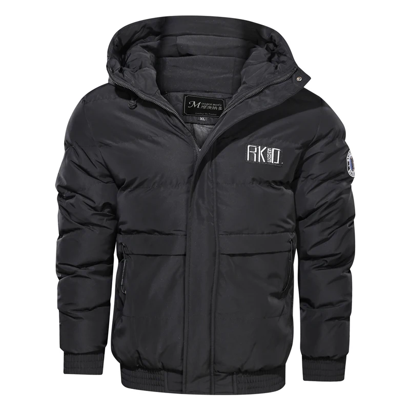 Winter parkas Men -20 Degree Thick Warm jacket Hooded Coat windproof Male Jackets Outwear Jaqueta Masculina Father's Gift Parka | Мужская