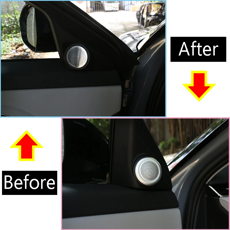 2 шт. твитеры из алюминиевого сплава для Land Rover Range Evoque L551 2019 2020|Лепнина интерьера| |