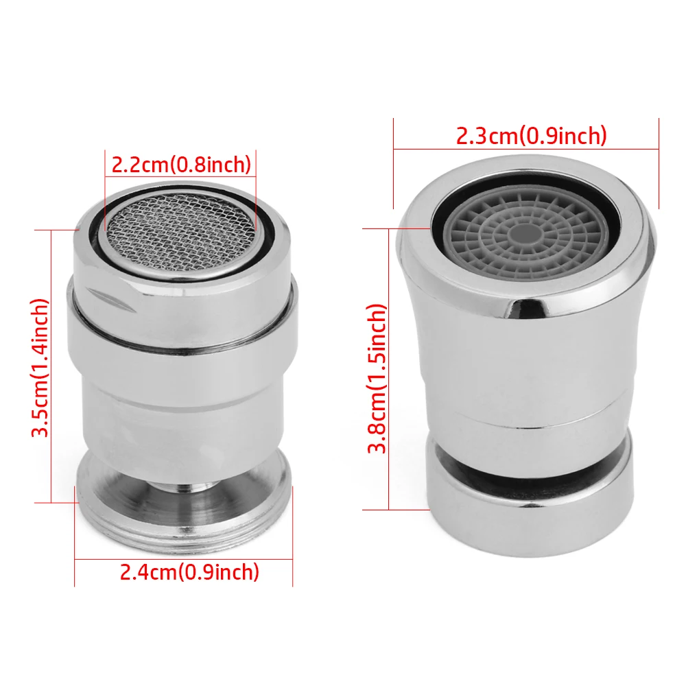 Серебристая медная фотовспышка экономичная водопроводная головка 360 градусов