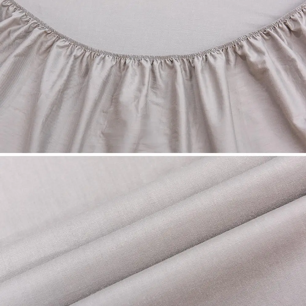 Простыня-наматрасник однотонная постельное белье с эластичной резинкой размеры