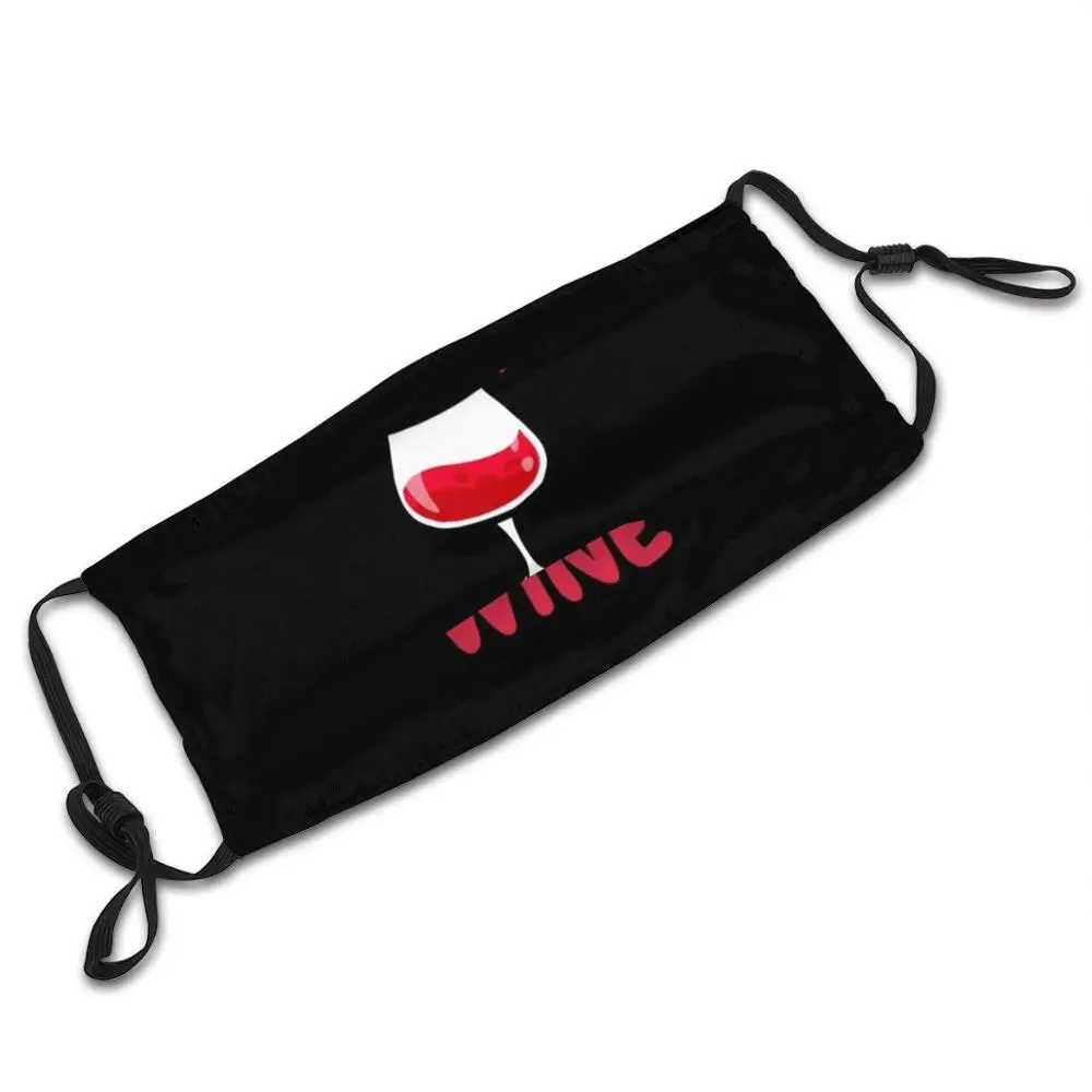

Firefighter Powered By Wine Proud Firemen Gift Print Reusable Mouth Mask Washable Filter Anti Dust Face Mask Firefighter
