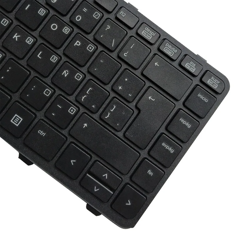 Новая Латиноамериканская Клавиатура для ноутбука HP ProBook 640 440 445 G1 LA черная