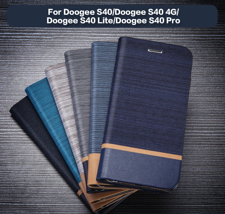Чехол Кошелек из искусственной кожи Для Doogee S40 чехол для телефона 4G Lite Pro книжка
