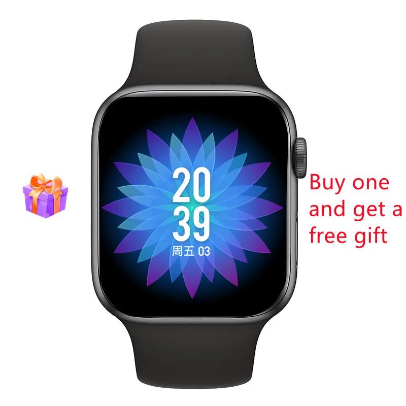 

Smart Watch Full Touch Smartwatch For Men Women Sport Fitness 44mm Series 6 BT Call Custom Wallpaper For Huawei Android Apple