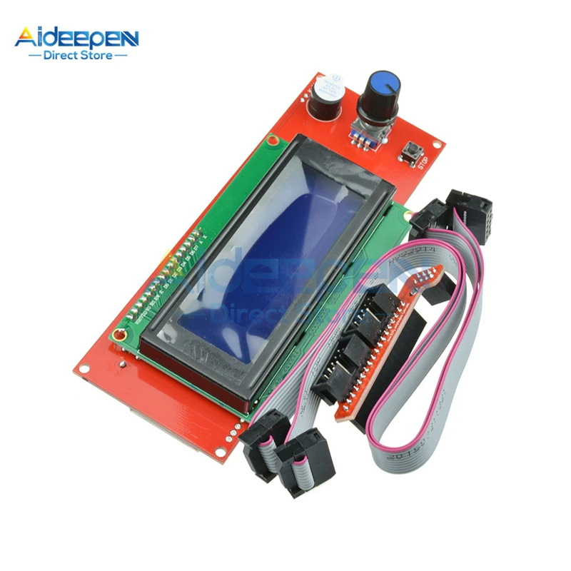 1 комплект 2004 ЖК дисплей 3D принтер Reprap умный адаптер управления ler Ramps 4 6 Mega2560 плата