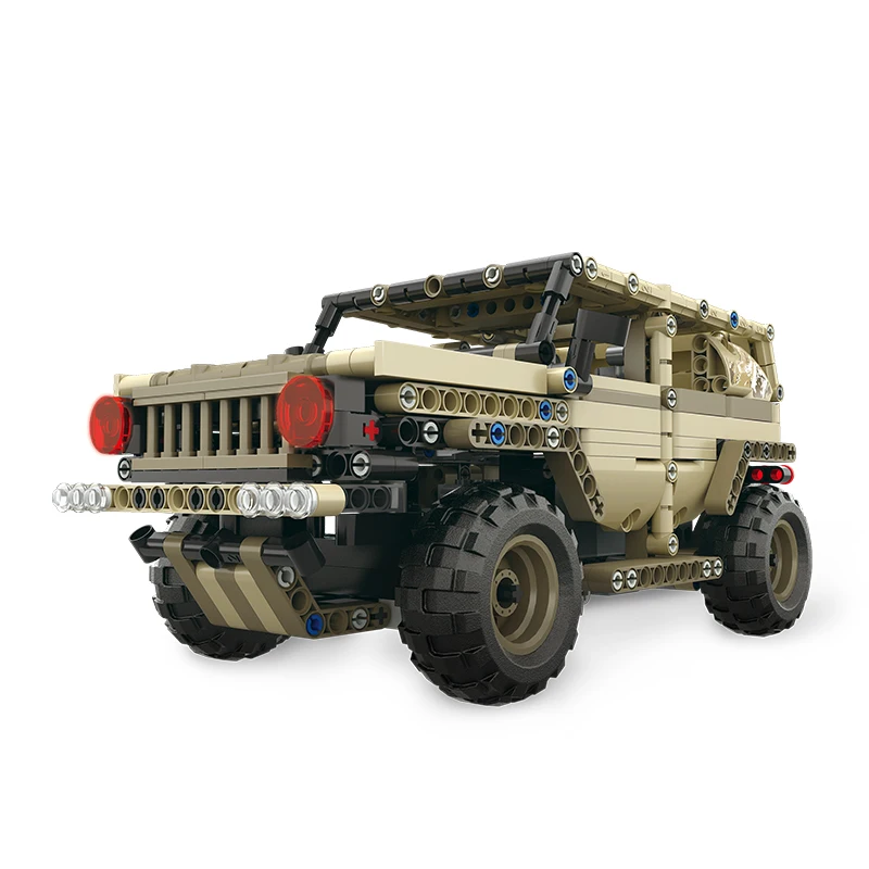 Строительные блоки HIPAC 552 шт. техническая машинка с дистанционным управлением