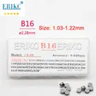 B16 Топливная форсунка, шайба, уплотнительное стальное кольцо B16 1,03-1,22 мм, регулировочные прокладки для дизельного инжектора Bosch, прокладки для распылителя