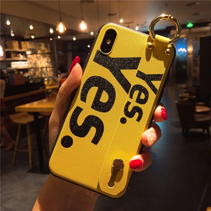 7240-7 IRONGEER Мультфильм Дональд Дак чехол для телефона для iPhone 6S плюс 7 8 плюс мягкий чехол для iPhone X XS MAX браслет Coque - Цвет: 7240-7