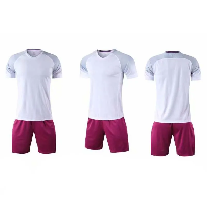 Сезон 20/21 мужские детские однотонные зеленые футбольные спортивные униформы