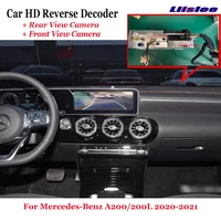car rear view front camera reverse decoder for mercedes benz a200 200l 2019 2020 2021 original screen upgrade interface