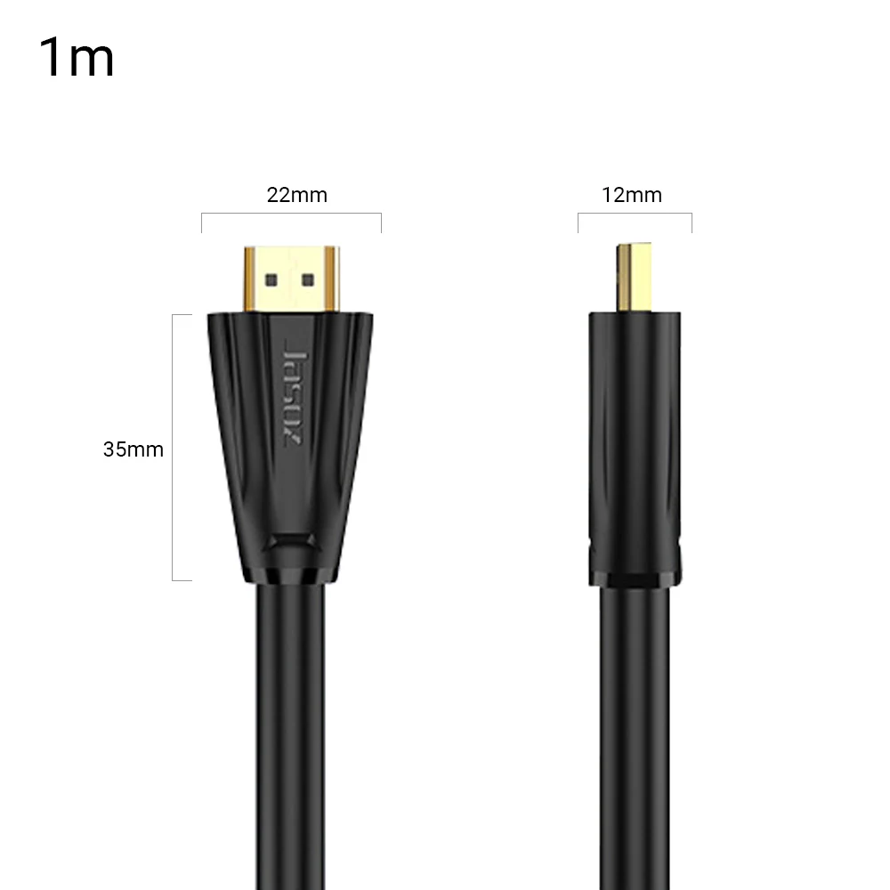 

Jasoz A103 HD 4K X 2K Audio Cable Ultra High Speed HDMI-Compatible 2.0 Cable 30/60Hz Video Cord For TV Projector Splitter Switch