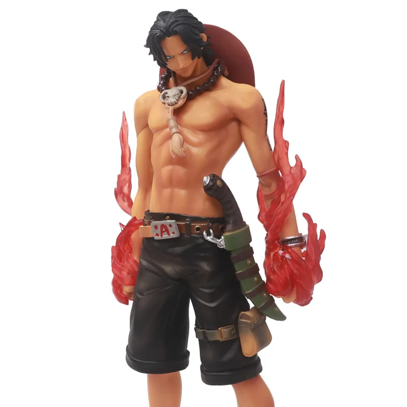 25 см аниме One Piece Portgas · D Ace ПВХ фигурка из смолы Коллекционная модель игрушка кукла