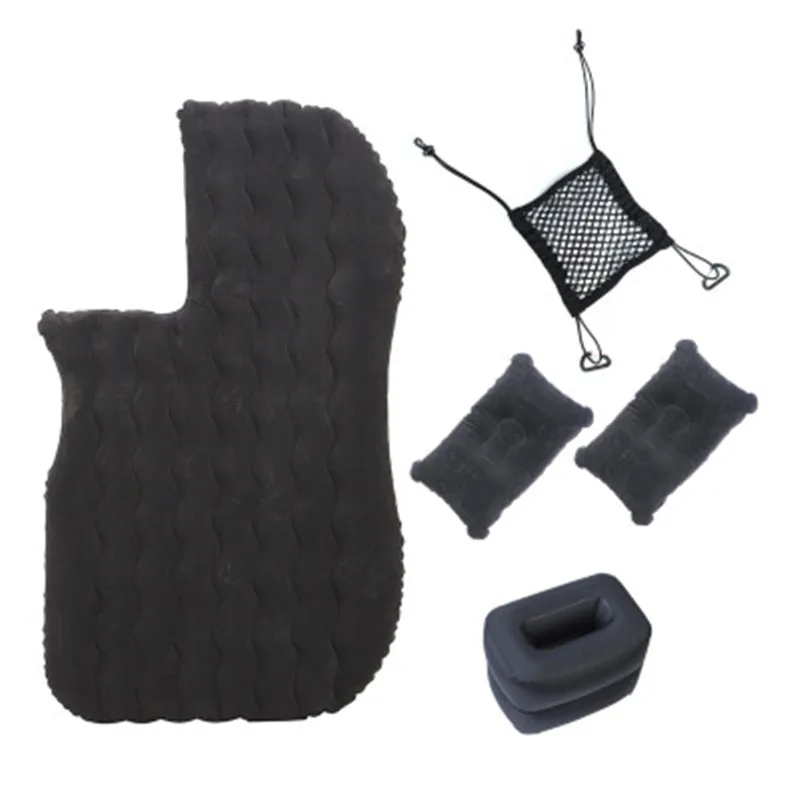 

Car Travel Bed Camping Inflatable air Bed Sofa Auto Air Mattress Rear Seat Rest Cushion Baby Rest Sleeping Pad with Inflator