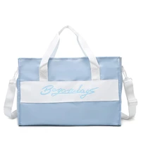 dry wet separation sports fitness bag for women hand luggage bag one shoulder travel bag large capacity foldable bag 2021