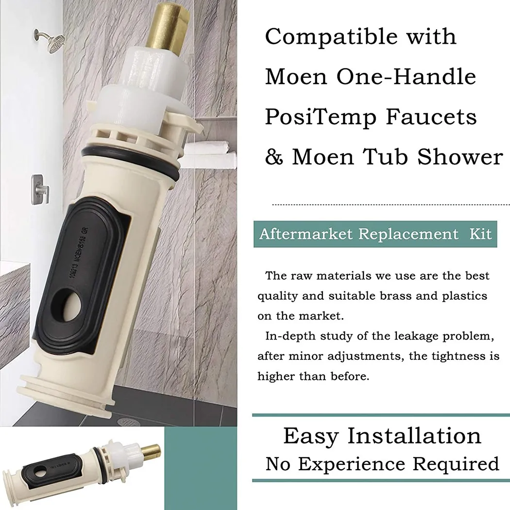 

Part Shower Valves Replacement Single Tub With Clip Accessories Cartridge