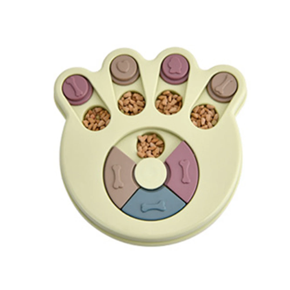 

Забавная игрушка для кормления, забавная желтая медленная корма для средней школы, игрушка для собак, для тренировок, для старшей школы