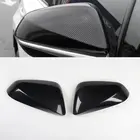 Для Lexus NX NX200T NX300H RX RX350 RX450h 2015-2020 2 шт. Стандартная отделка из углеродного волокна ABS автомобильные аксессуары