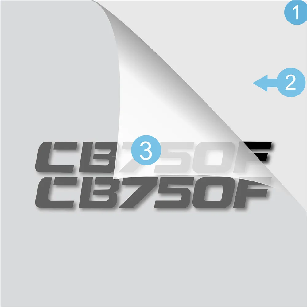 

Motorcycle Reflective Stickers Body Helmet Fuel Tank Waterproof Sign Decal for DUCATI HONDA CB750F cb 750f LOGO Sticker