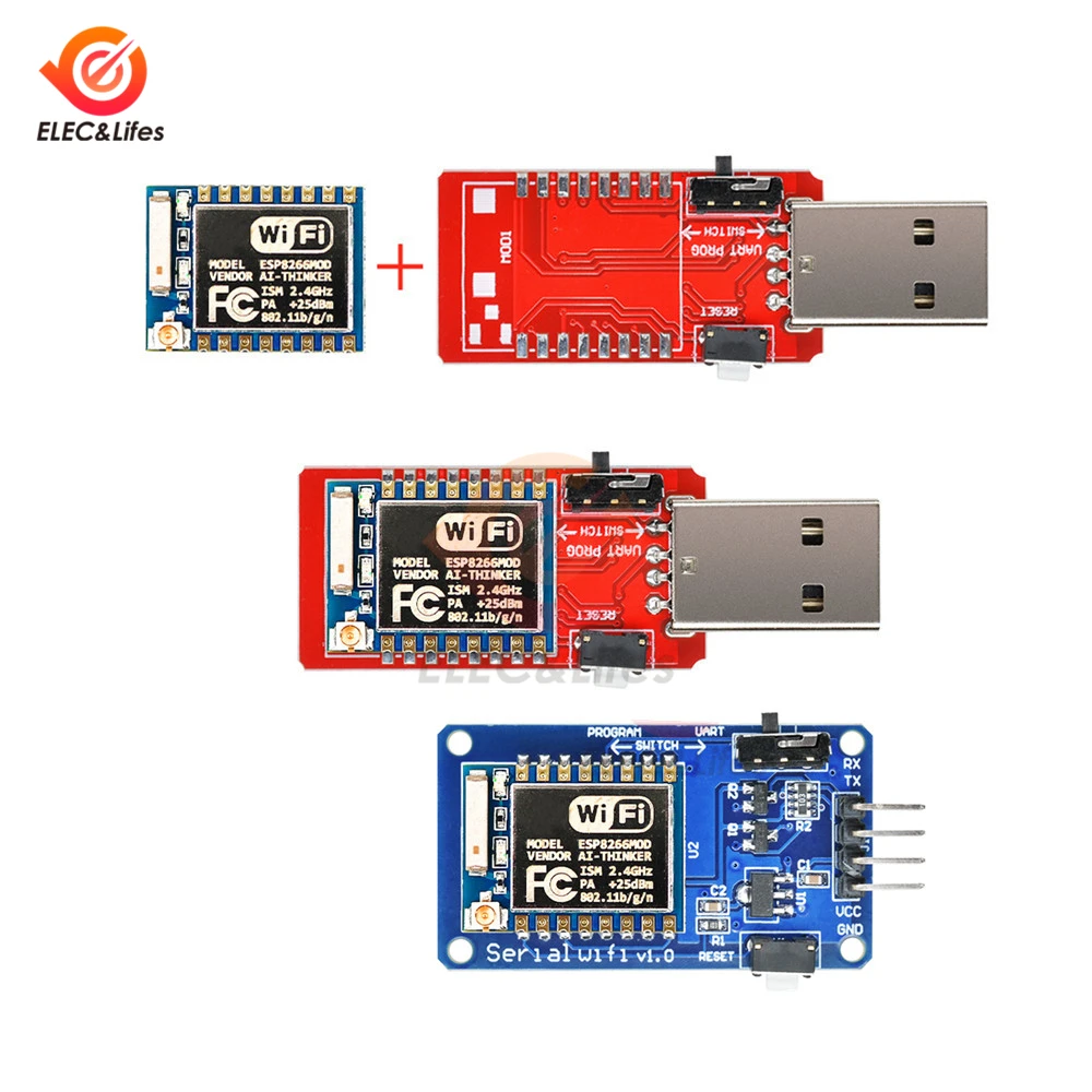 CH340 CH340G USB к TTL ESP8266 серия ESP07 Wi Fi беспроводная макетная плата V1.0 адаптер антенна