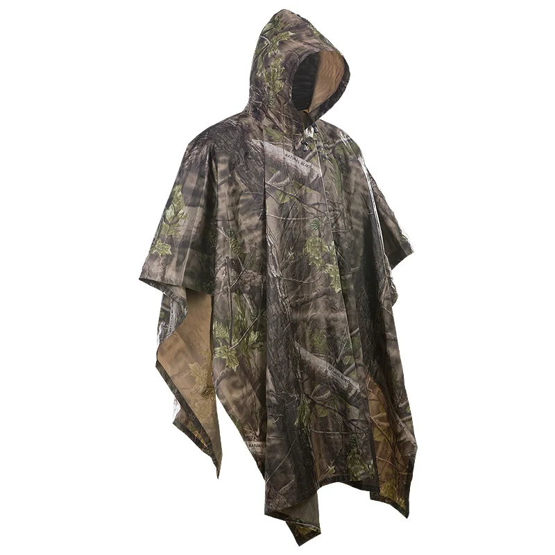 

Tyrier Multifunctional Military Impermeable Camo Raincoat Waterproof Rain Coat Men Women Camping Fishing Motorcycle