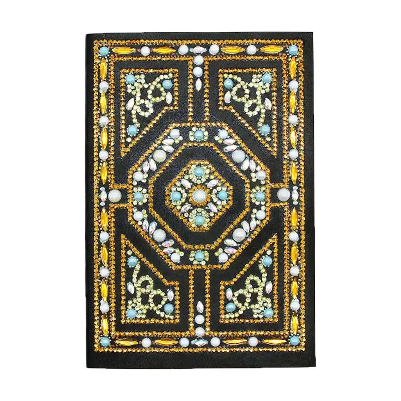 

50 Pages Diamond Painting Notebook DIY Flower Special Embroidery Cross Stitch
