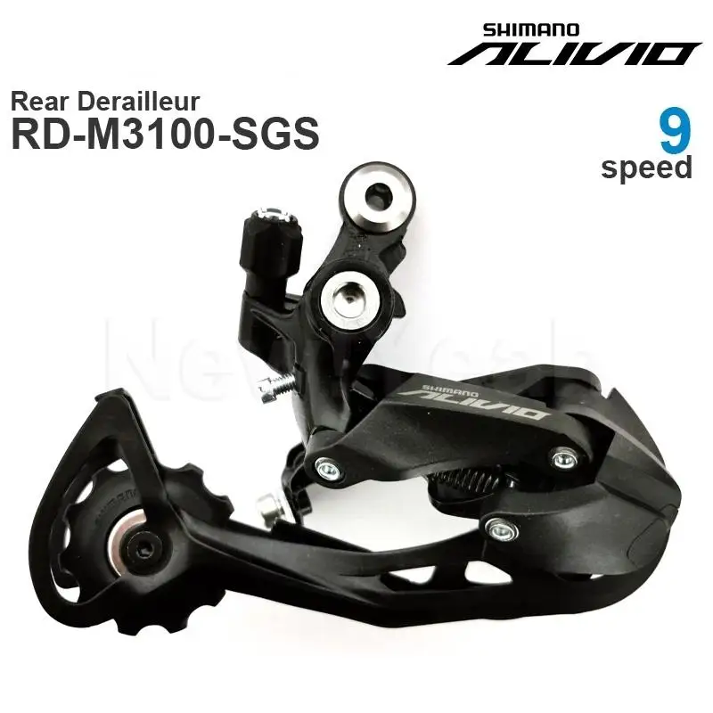 Оригинальные детали SHIMANO ALIVIO M3100 9V 9 задний переключатель скорости-SHADOW RD-M3100-SGS емкость 45T низкая Звездочка 32T-36T MTB (art.: 3920b66e1eb20) - 3920b66e1eb20
