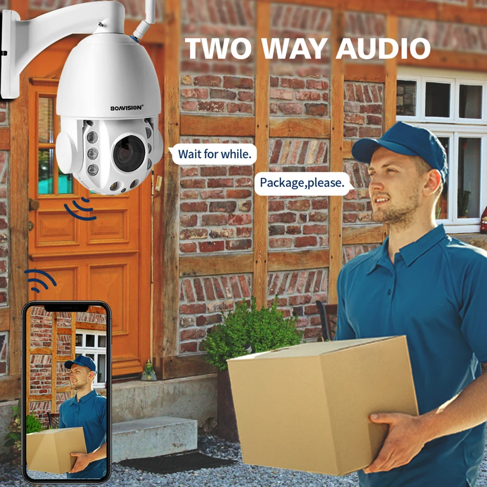 Скидка IP-камера наружная, 5 МП, 4g, Sim-карта, Wi-Fi, 30-кратный зум