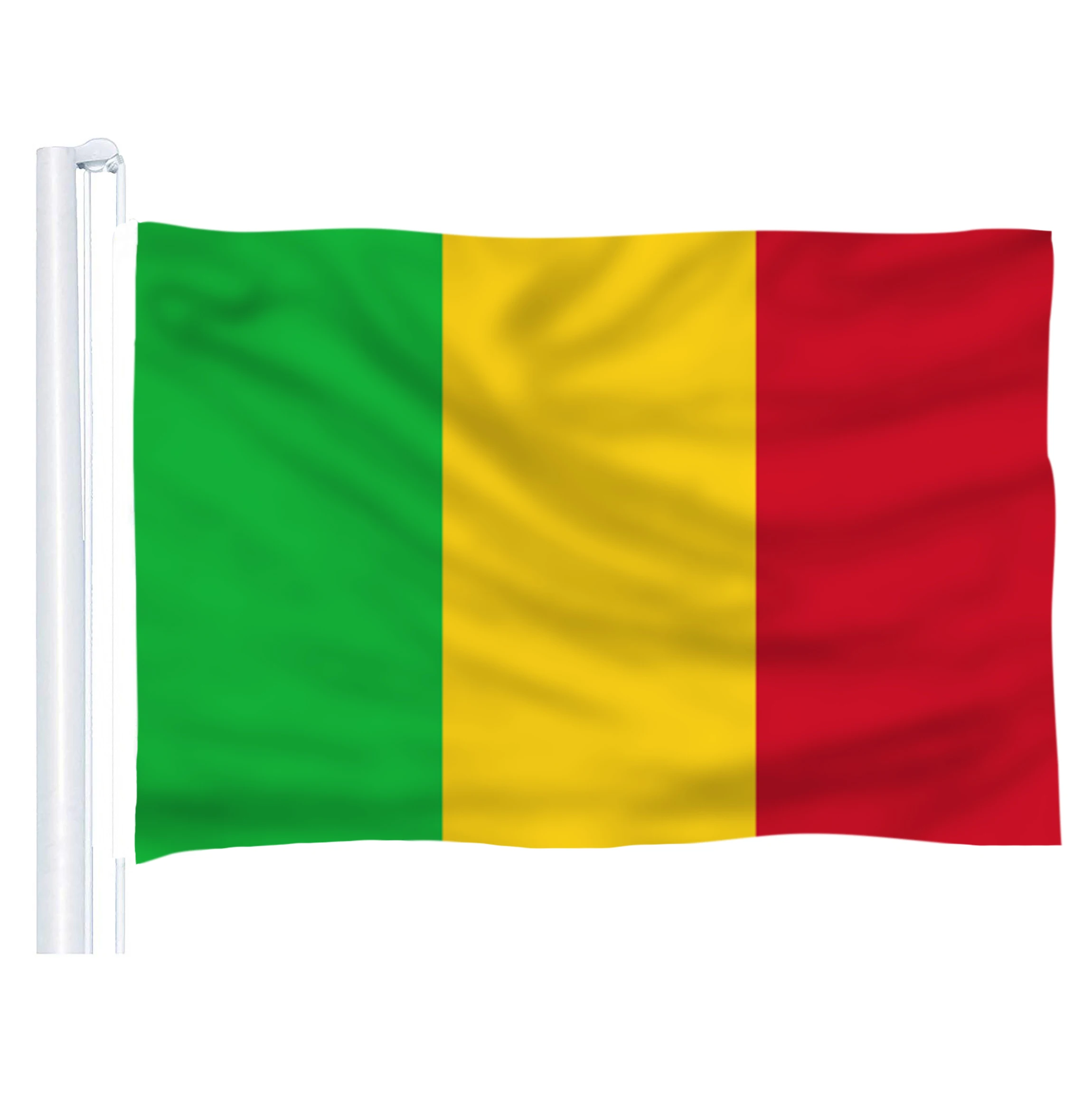 2017 флаг Mali полиэстер 5*3 фута 150*90 см Высокое качество|mali flag|polyester flagflags polyester |