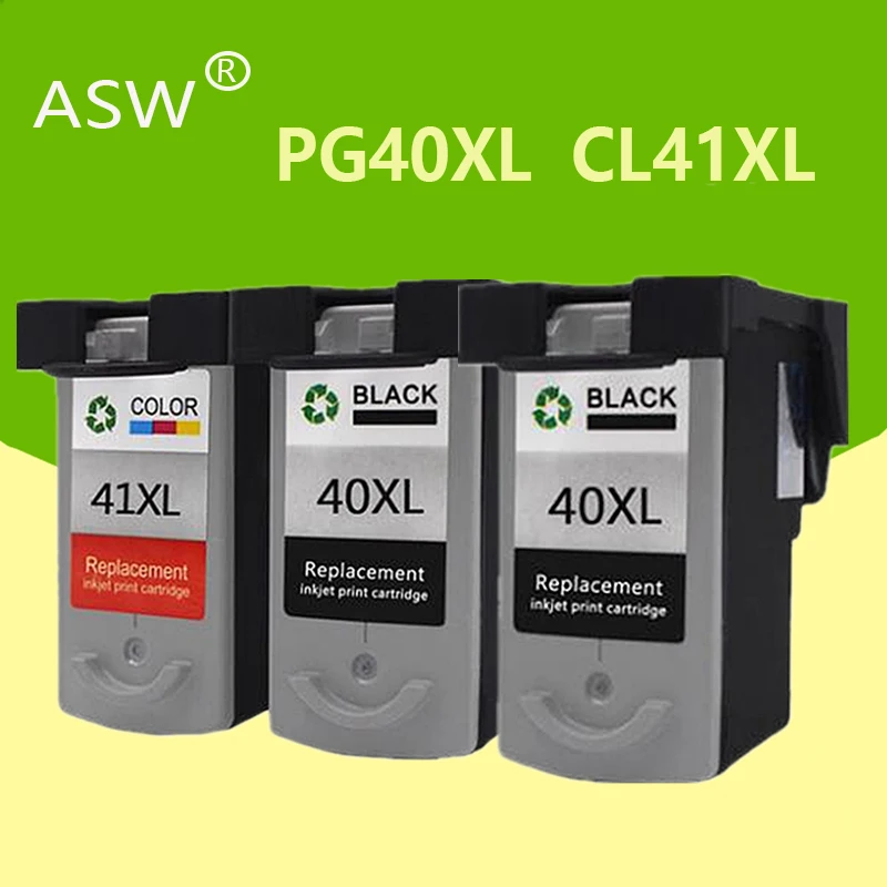 3PK PG40 CL41 чернильный картридж для Canon pg 40 cl 41 PG Pixma iP1800 iP1200 iP1900 iP1600 MX300 MX310 MP160 MP140