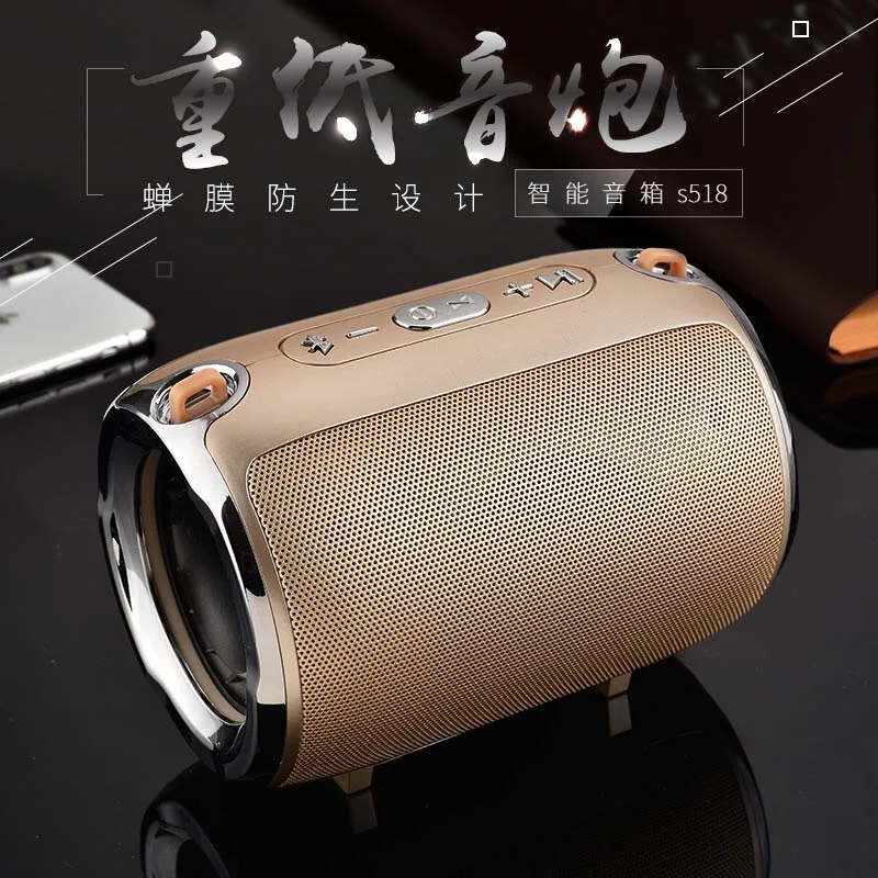 2019 супер бас сабвуфер стерео Мини Портативный беспроводной Bluetooth