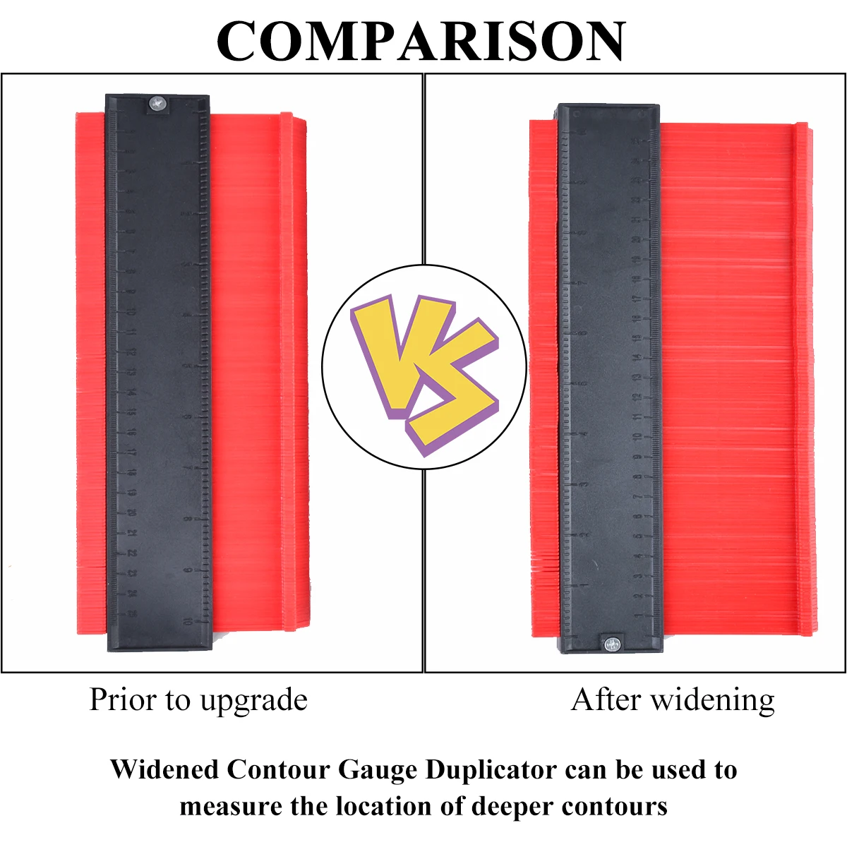 5/10/21 дюймовый контурный манометр для профиля плитки ламината краев формирования