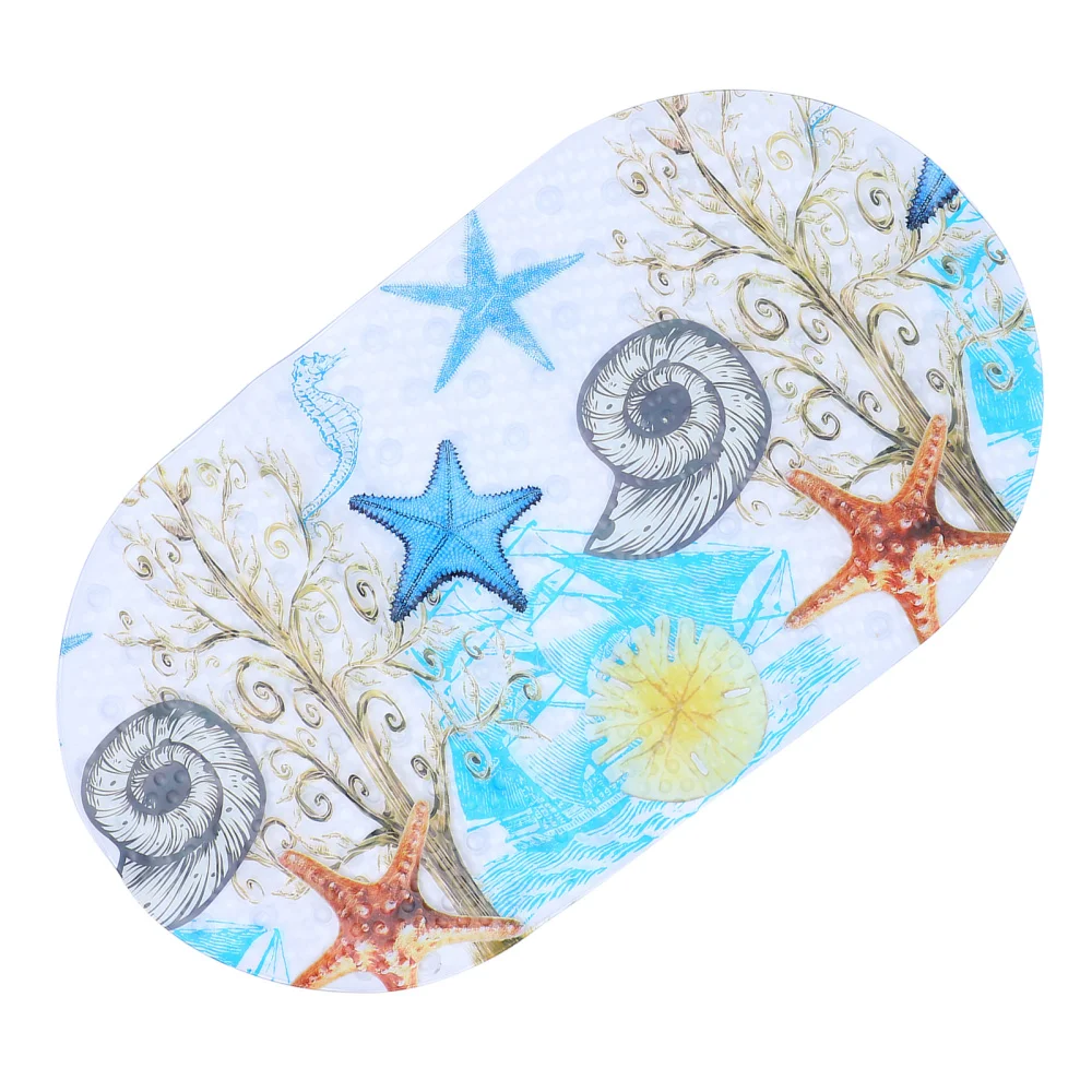 

1Pc Non-skid Shower Massager Mat Bathroom Floor Mat Bathtub Cleaning Pad