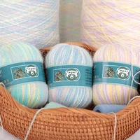 5020gball long plush mink cashmere yarn knitting threads hand knitting diy for cardigan scarf dropshipping freeshipping hot