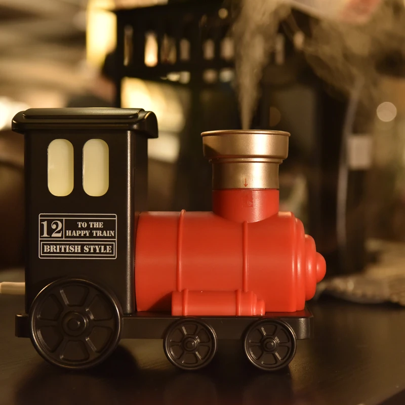 USB train mini Humidifiers Air Ultrasonic Humidifier Essential Oil Diffuser Mist Maker Humidificador Gift | Бытовая техника