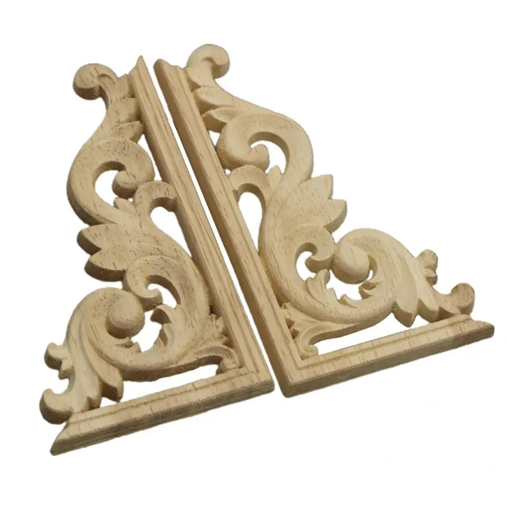 

Exquisite 1 Set Fashion Chinese Style Door Appliques Retro Cabinet Door Appliques Onlay for Furniture