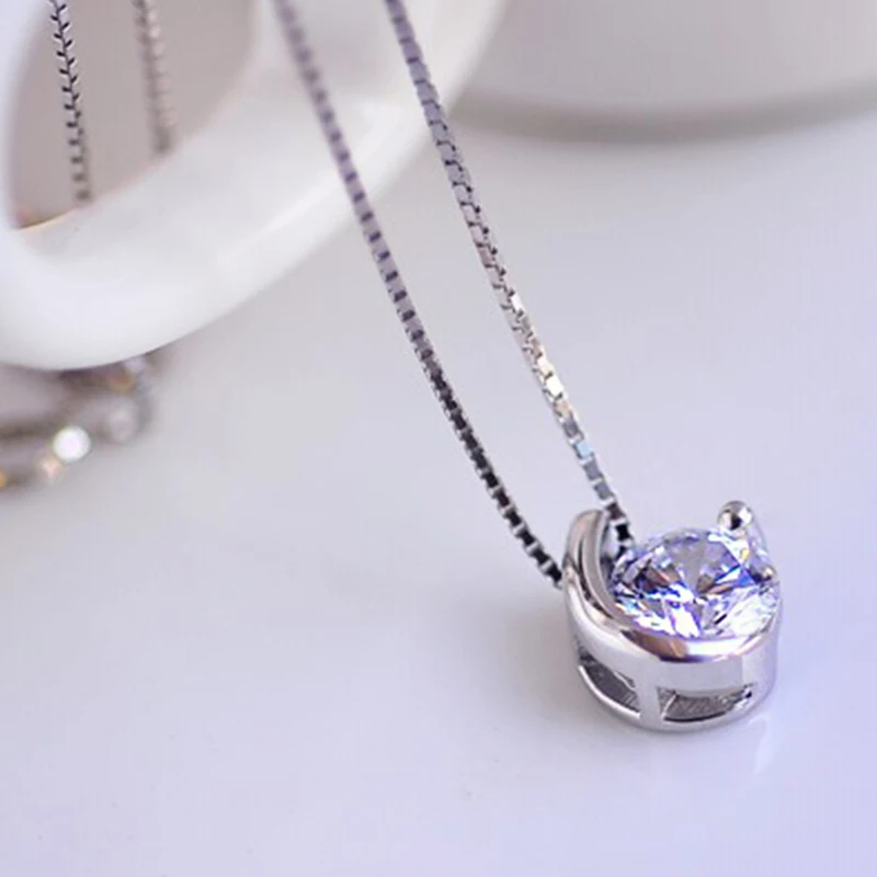 Изысканное ожерелье с подвеской в виде Луны элегантная женская свадебная