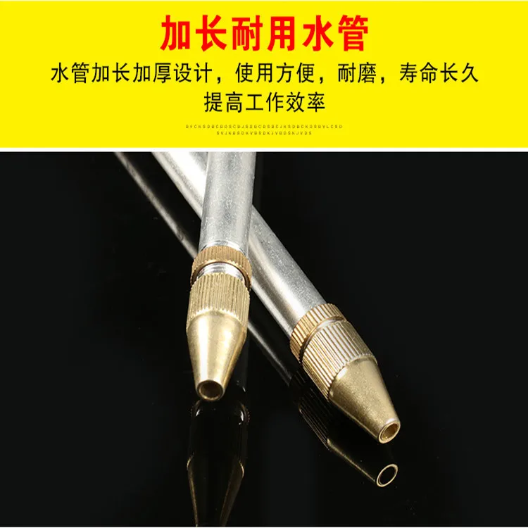 Кастрюля пистолета для чистки двигателя красный чайник моторный масляный канал