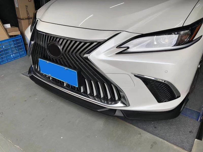 Сплиттер переднего бампера для автомобиля 2018 Lexus ES Комплект губ Модифицированная