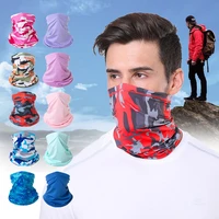 outdoor mens and womens head sport scarf bandana neck cover summer sports antiperspirant ice silk scarf sunscreen print