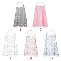 1 pc breastfeeding nursing cover full coverage adjustable breathable double layer privacy feeding apron