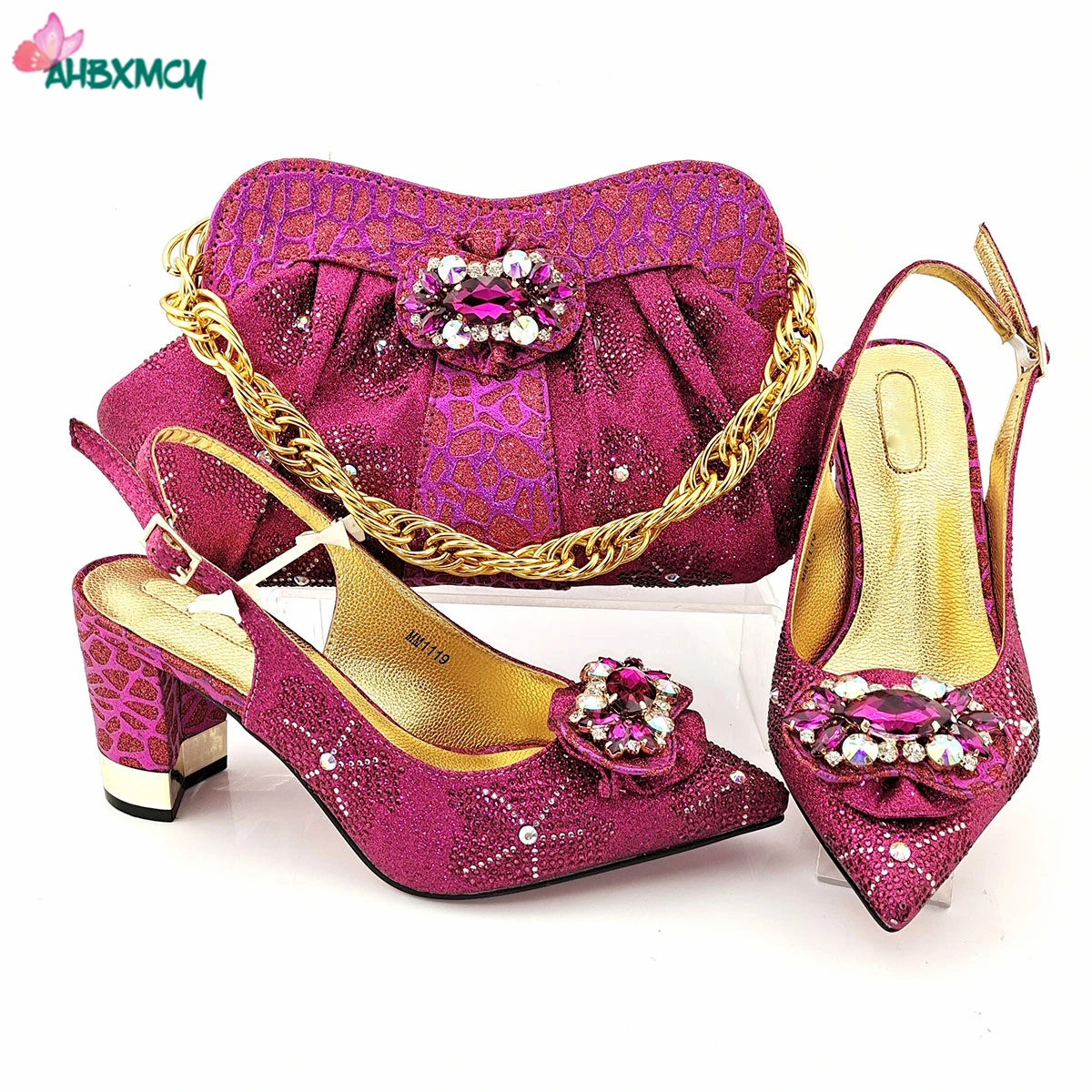 

2021 Nigerian Lady Sandals and Clutch To Match African Women Shoes and Matching Bag Colorful New Design for Wedding
