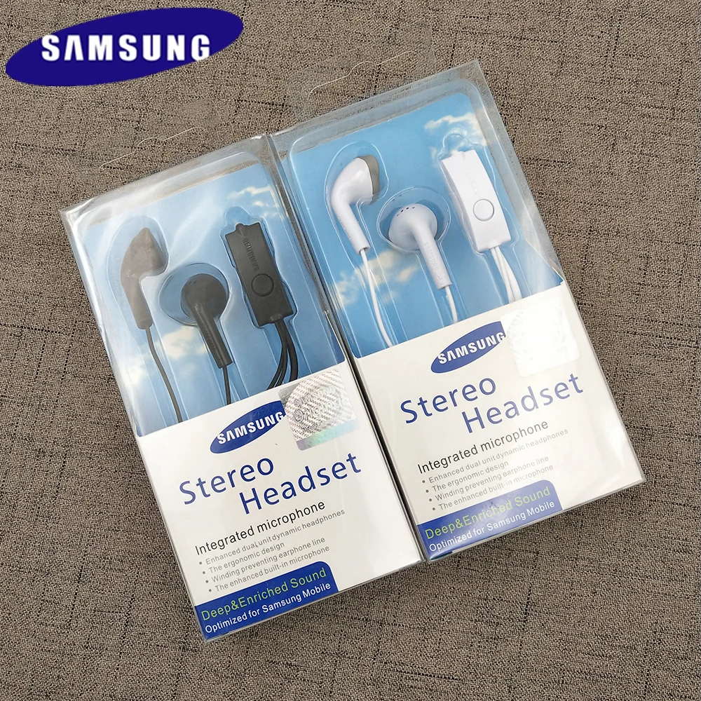 SAMSUNG Galaxy S6 S7 Edge Note 5 8 9 наушники-вкладыши EHS61 проводные наушники с микрофоном Samsung S5830 для Galaxy A8 A9 A10 A11 A21S A30