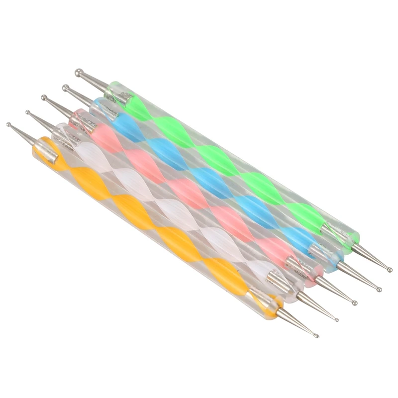 

9 Pieces Ball Stylus Dotting Tools Set Clay Embossing Sculpting Ceramics Pottery Carving Modeling Tools