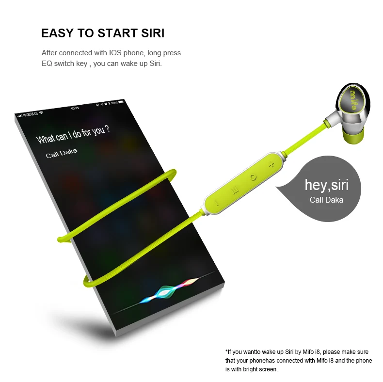 Mifo i8 магнитные Bluetooth наушники беспроводные HIFI наушники Bluetooth гарнитура для бега спортивные стерео наушники для телефона huawei