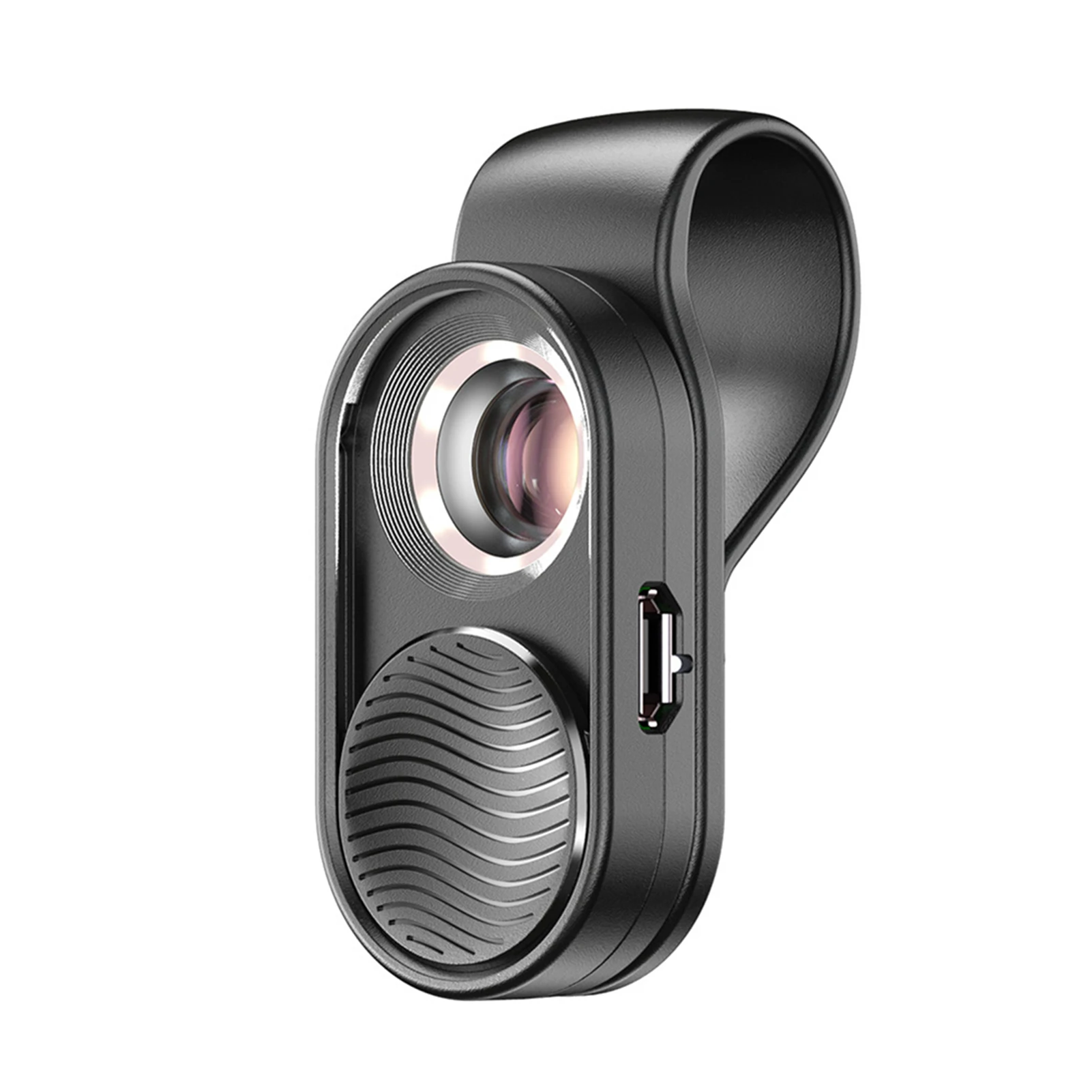 

100x HD PC Jewelry Battery Powered Universal With LED Light Quick Release Cellphone Microscope Clip Mini Portable USB Charging