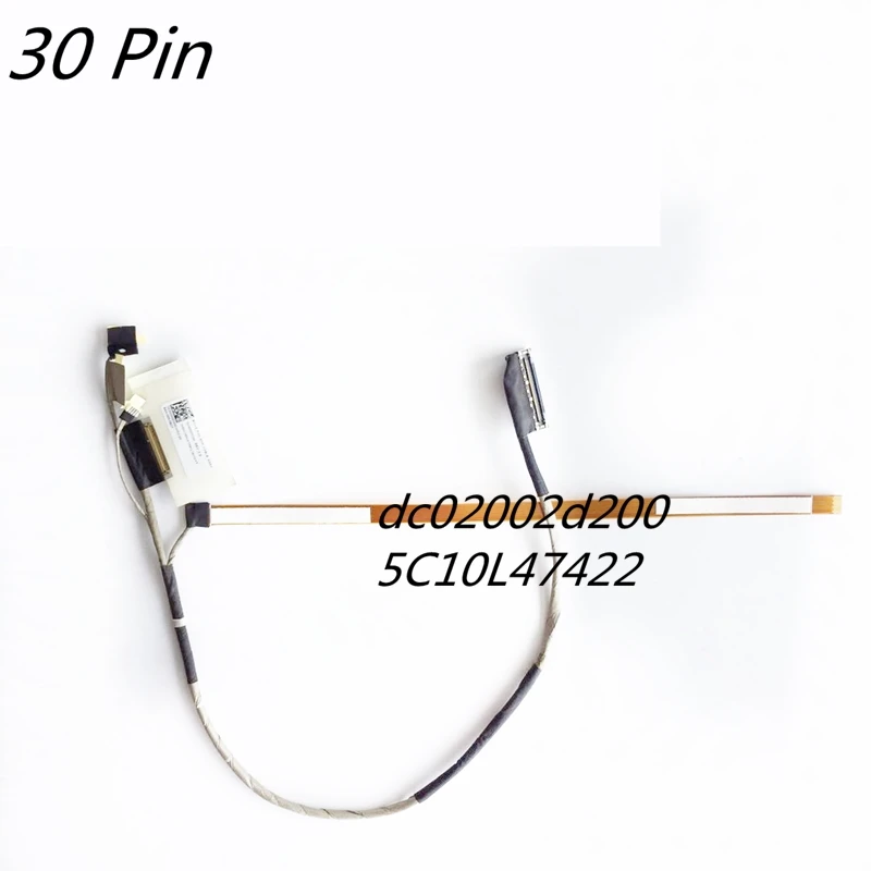 

LCD Cable lvds Screen display Cable lvds Flex Cable For Lenovo YOGA 710 710-15 710-14IKB dc02002d200 5C10L47422