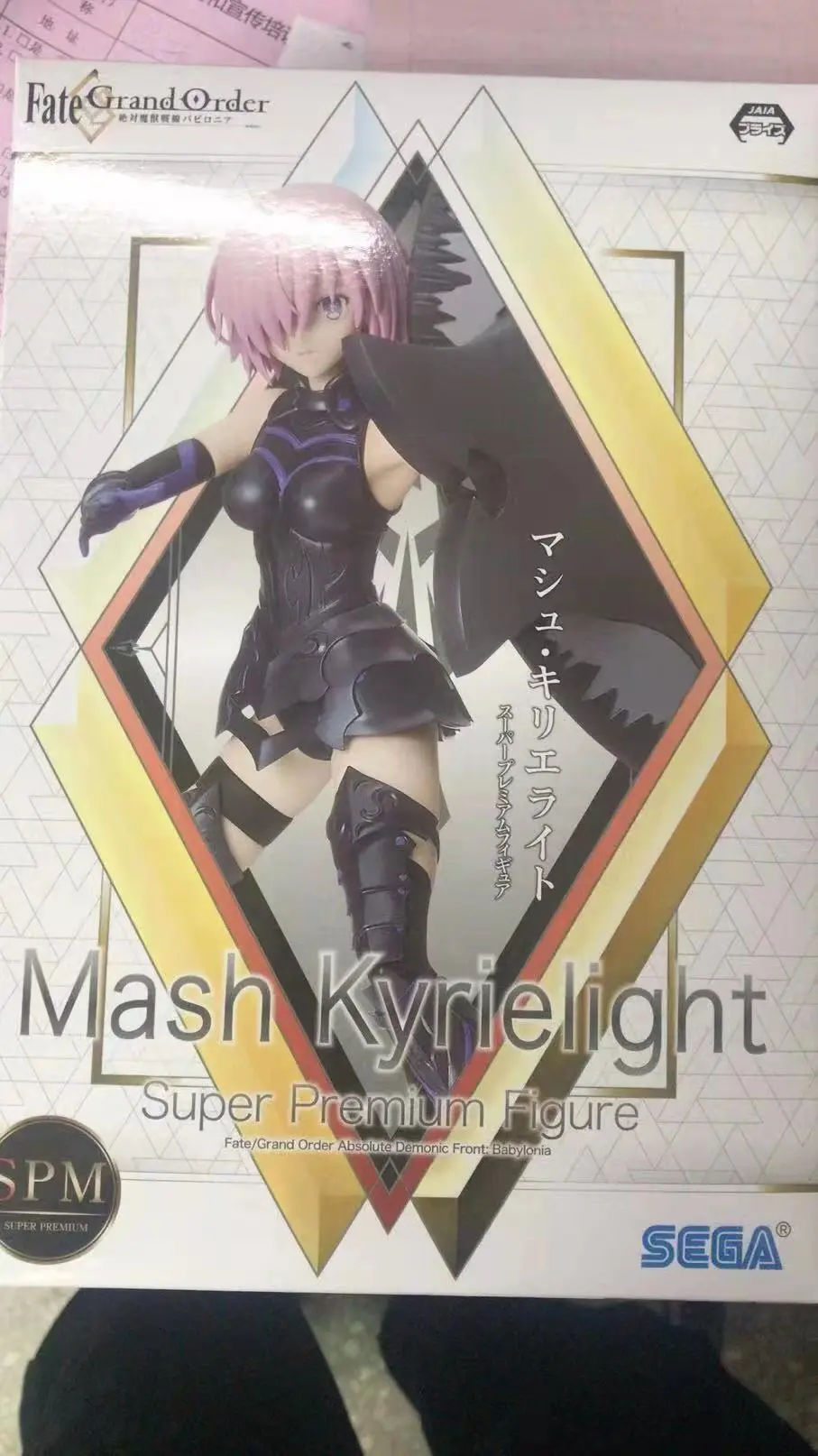Оригинальная фигурка SEGA Fate большой заказ Mash Kyrielight ПВХ модели игрушки аниме
